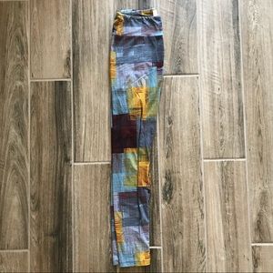 Multi colored LulaRoe leggings